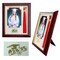 iFrame Graduation Photo & Tassel Frame I 5x7 & 8x10 Picture Frame For 2025 Class Year | Real Wood Cherry, Black and Walnut Finish I Wall Mount & Tabletop Graduation Frame | Made in USA